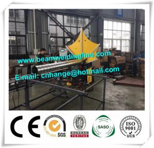 Cheap HVAC Spiral Duct Forming Machine , Wind Tower Production Equipment For HVAC PIpe Make for sale
