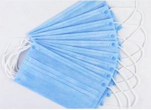 Cheap Easy Carrying Disposable Surgical Mask , Latex Free Hypoallergenic Dental Masks for sale