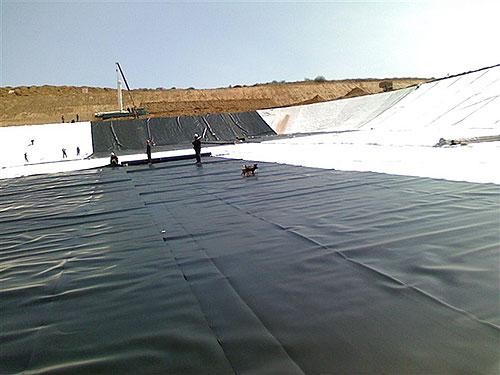 Cheap Anti Ultraviolet HDPE Textured Sheet Geomembrane 1.5mm 2mm for sale