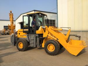 Cheap 28km/H 85kw 6T Earth Excavation Machine With Backhoe for sale