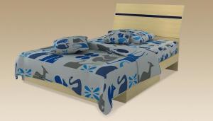 Cheap Cheap Furniture Space Saving Apartment & University Modern Bedroom Single and Kids Bed in MDF or Chipboard for sale