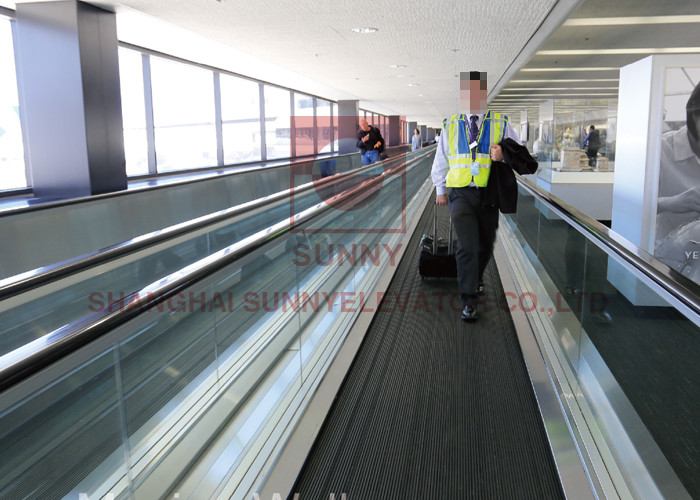 Cheap Speed 0.5m/S Moving Walkway Escalator For Shopping Mall / Airport for sale