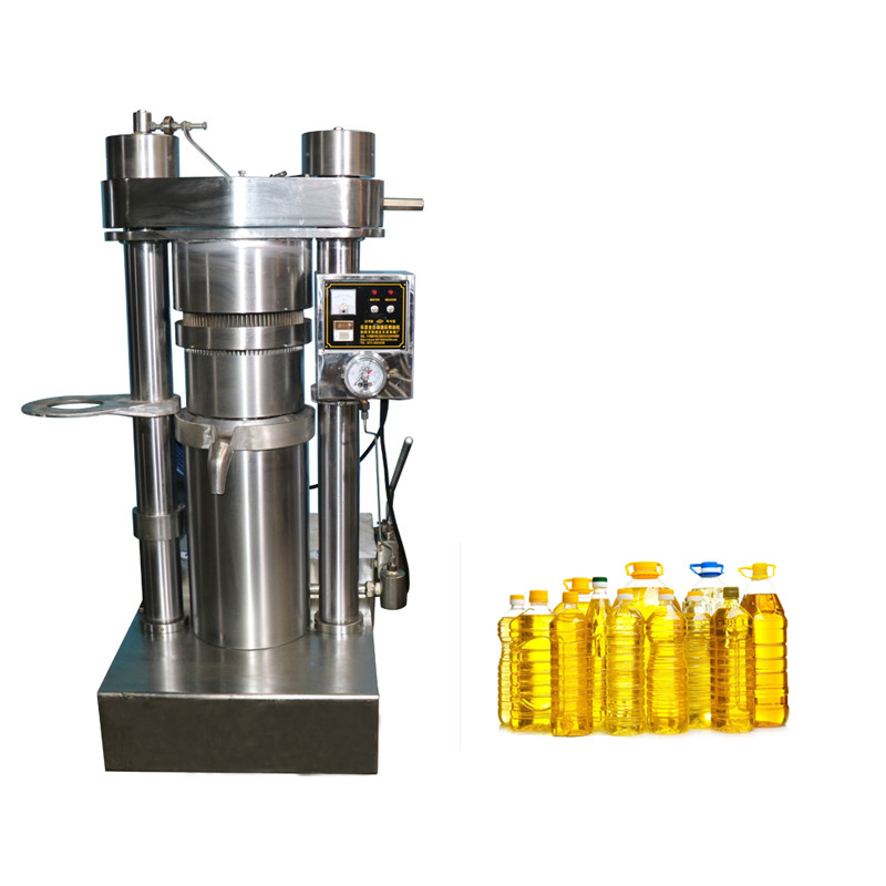China Cold Hydraulic 60Mpa Oil Press Machine 220V For Rice Bran Oil on sale