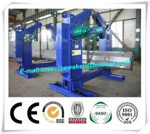 Cheap Chain Type Turning H Beam Welding Machine Half Automatic 4 Tons Chain Tilter for sale