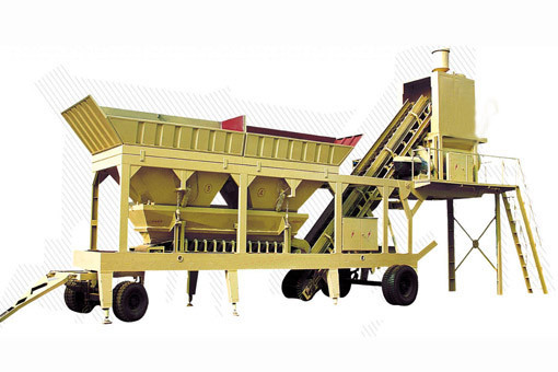 Buy cheap YHZS35 Mini Mobile Concrete Batching Plant 35t/h Capacity from wholesalers