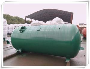 Cheap Industrial Compressed Oxygen Air Storage Tanks , Liquid Oxygen Portable Tanks With Bracket for sale
