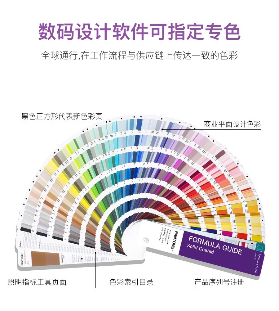 Cheap CU Paint Color Cards Formula Guide Visualize Communicate GP1601A Pantone For Graphics for sale