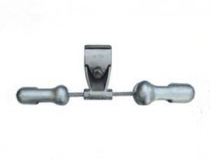 Cheap 4D Turning Fork Type Spiral Vibration Damper Adopting Preformed Rod Structure for sale
