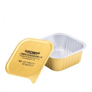 Cheap 150ML Fast Food Containers Microwave Bake Tray Disposable Oven Safe Food Container colored disposable pie pan for sale