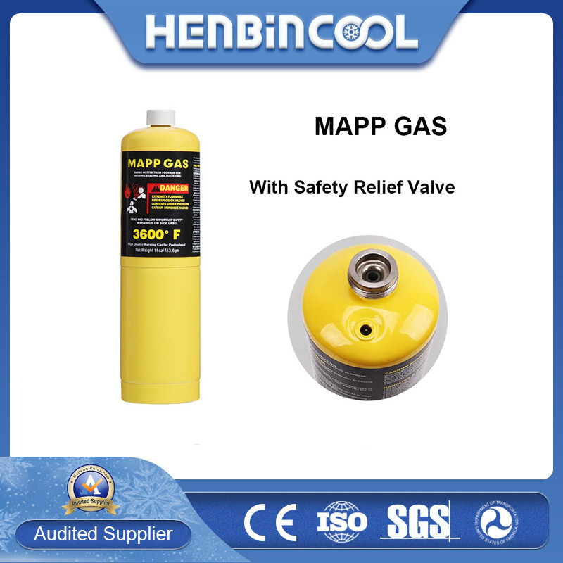 Cheap 14oz MAPP GAS Cylinder 399.7g Map Pro Gas Cylinder Hand Torch Fuel for sale