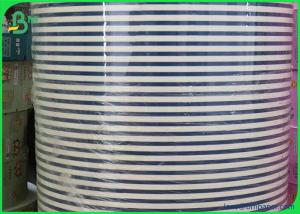 Cheap 60 and 120 gsm drinking straw paper rolls in white black and 1 - Color printing for sale