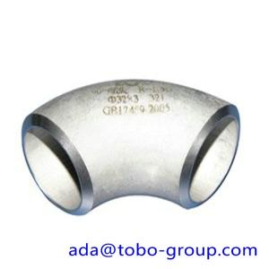 Cheap Stainless Steel Elbow Pipe ASTM A182 F51 / UNS31803 / 1.4462 DN 15-1500 for sale