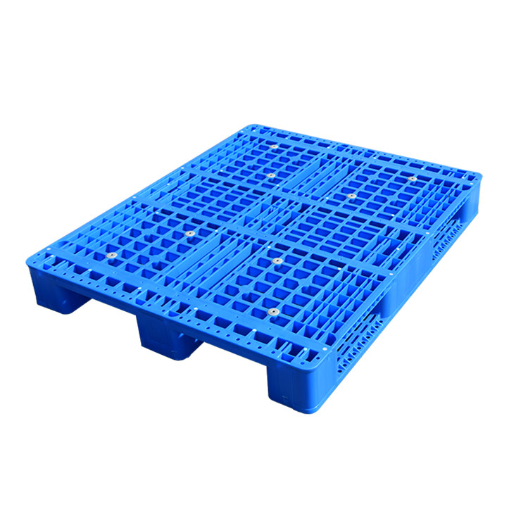China Material steel reinforced euro industrial racking plastic pallet on sale