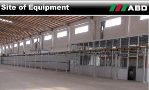 Cheap ABD Automated Powder Coating Line Surface Treatment 10-50KW for sale