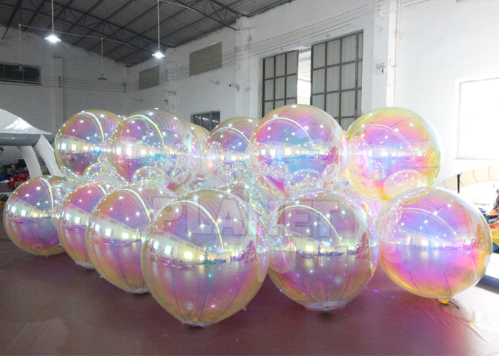Cheap Wedding Decoration PVC Reflective Huge Inflatable Christmas Balls Giant Inflatable Mirror Ball for sale
