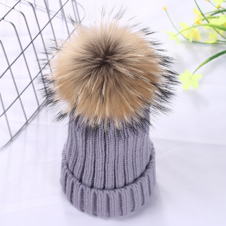 Cheap Custom Made Chunky Knit Beanie Hats Genuine Promotional Products for sale