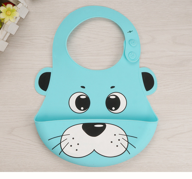 Cheap 31.5cm X 21.5cm Baby Bibs With Button Closure for sale