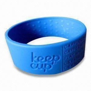 Cheap Cup Sleeve/Holder, Made of 100% Food Grade Silicone, Customized Orders Welcomed for sale