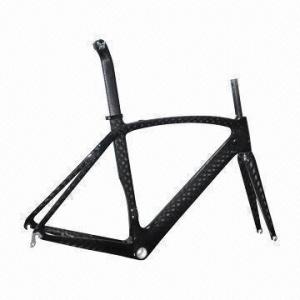 Cheap 2012 Aero Road Bike Carbon Frame Set with Fork and Seat Post, Superlight and Stiff Bicycle Frames for sale