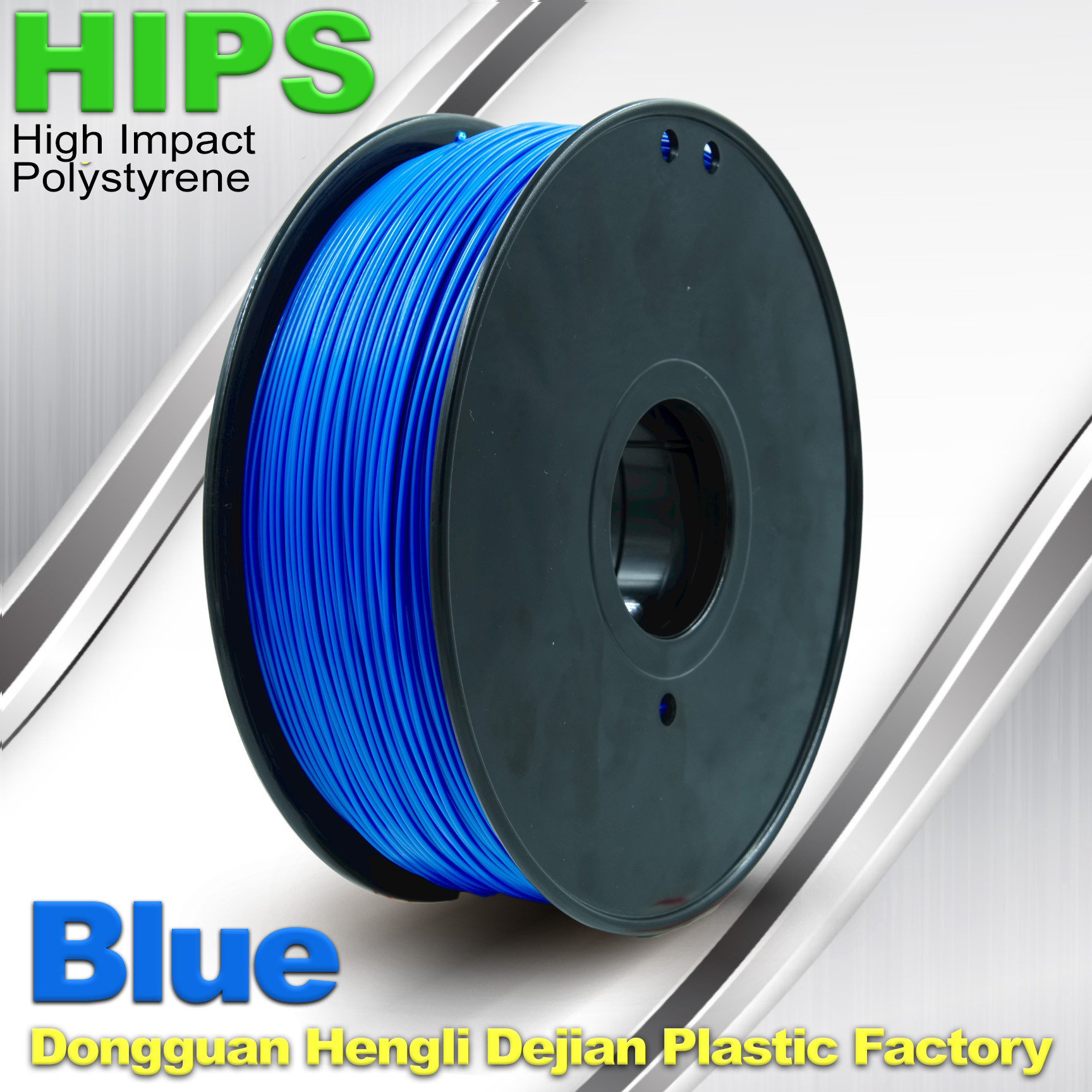 Cheap HIPS 3D Printing Filament Materials 1.75mm  /  3.0mm 1.0KG for sale