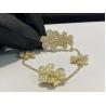 Buy cheap luxury gold jewelry Van Cleef & Arpels Frivole Bracelet 5 Flowers 18K Gold from wholesalers