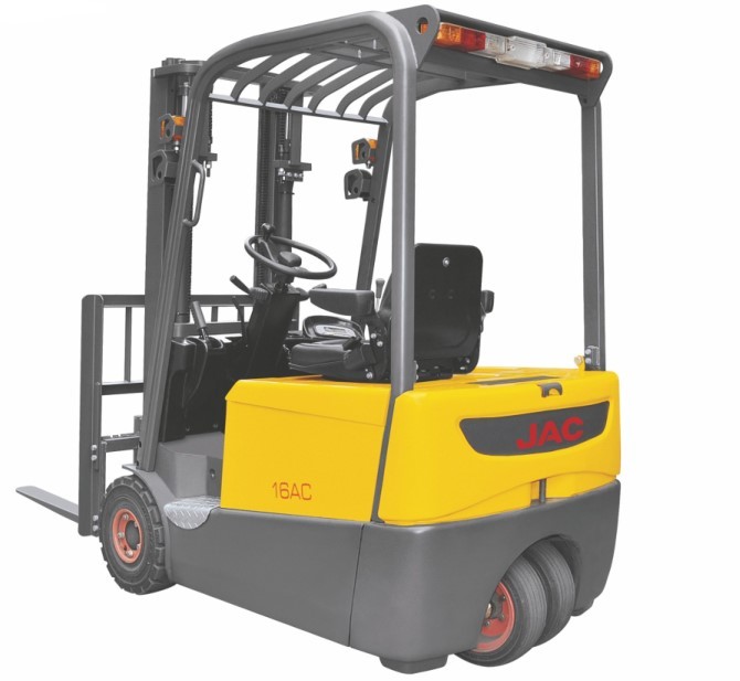 Cheap Smaller Turning Radius Electric Powered Forklift 1.8 Ton Three Wheel For Warehouse for sale