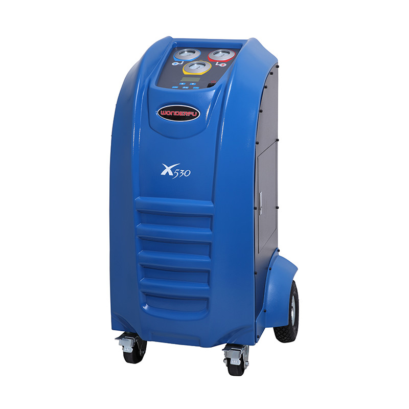Cheap LCD Display R134a Refrigerant Recovery Machine Car Ac Flushing Machine for sale
