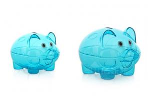 Cheap Leak Proof Children Transparent Money Saving Piggy Bank for sale