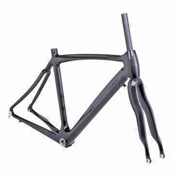 Cheap 700c carbon road racing bike frame, lightweight for sale