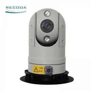 Cheap Waterproof 4MP CCD Vehicle PTZ Camera Pan Tilt Camera 1000TVL IP66 for sale