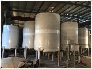 Cheap Industrial Gasline / LPG Gas Storage Expansion Tanks With Full Parts Vertical Orientation for sale