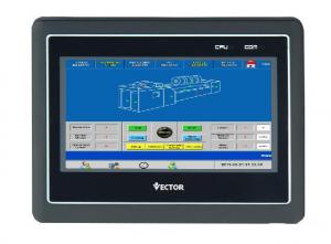 Cheap EtherNet 7.4inch HMI Control Panels RS485 HMI LCD Display for sale