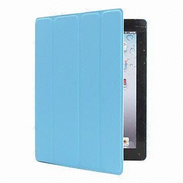 Cheap Simple Style PU Leather Case with Stand, Suitable for iPad, Assorted Colors, OEM Orders are Welcome for sale