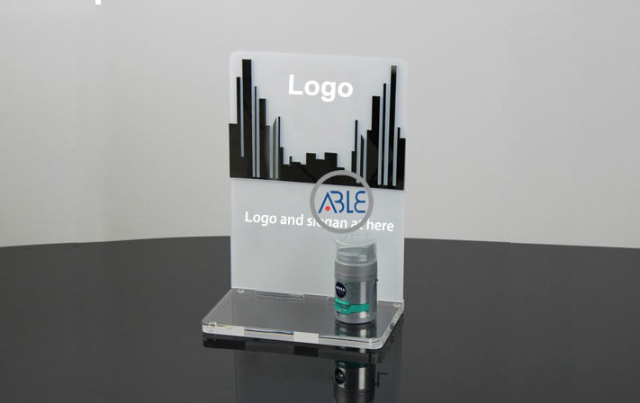 Buy cheap Retail acrylic cosmetic display stand customized design from wholesalers
