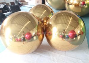 Cheap Event Hanging Advertising Giant Gold Decoration Inflatable Mirror Sphere Mirror Ball Mirror Sphere for sale