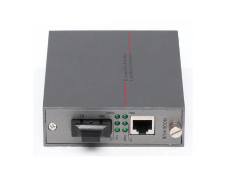 Cheap 2 Port 48V DC Input Fiber Cable Accessories Unmanaged Media Converter for sale