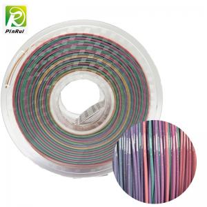 Cheap PLA 1.75mm 3D Printer Filament Sparkle Twinkling Rainbow Color for sale
