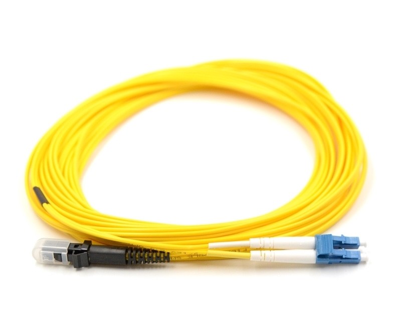 Cheap LC To MTRJ Duplex Fiber Jumper , 10m Digital Fiber Optic Cable With PC UPC APC Connectors for sale