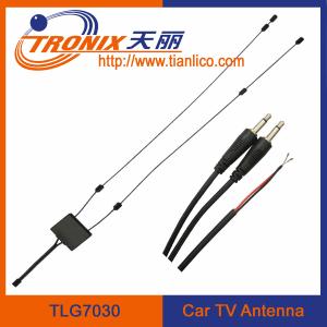 Cheap active car tv antenna with amplifier/ active uhf vhf tv signal amplifier TLG7030 for sale