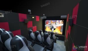 Cheap Mini Mobile 5D Cinema Theater For Science / Amusement Novel And Unique Experience for sale