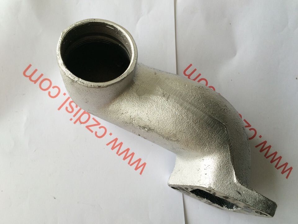 Cheap Diesel Spare Parts Silencer Bend Exhaust Pipe Silicone Material For Cf1125 for sale