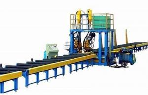 Cheap Stable Speed T Type Submerged Arc Welding H Beam Production Line for sale