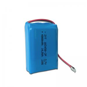 Cheap High Quality 103450 3.7V 4000mAh Customized Li-ion Battery Design for sale