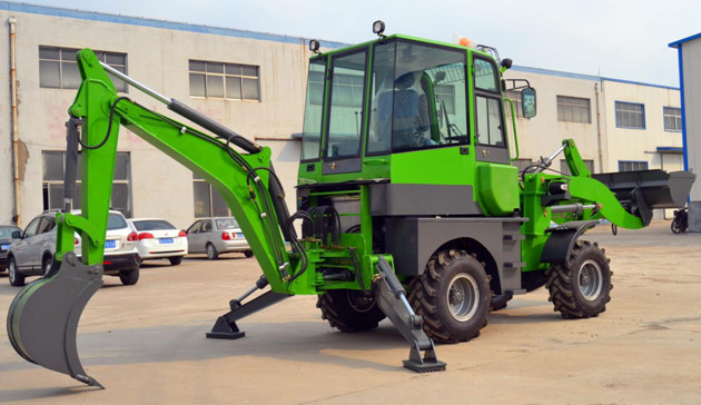 Cheap WZ22-16 Heavy Earth Moving Equipment , 5t Front End Loader Backhoe for sale