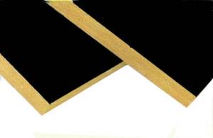 Cheap Soundproofing Rockwool Insulation Board Faced With Black Glass Tissue for sale