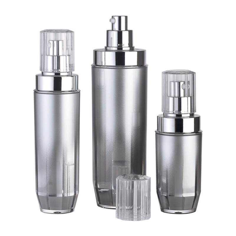 Cheap JL-LB308 MS / HDPE Cosmetic Bottle with Lotion Pump 30ml 50ml 120ml Lotion Bottle for sale
