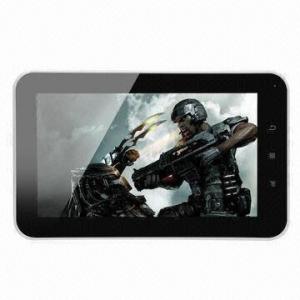 Cheap 7" Ultra-thin 512MB/4GB Tablet PC, Allwinner A10/Android 4.0 OS/Camera/G-sensor/5-point Capacitive for sale