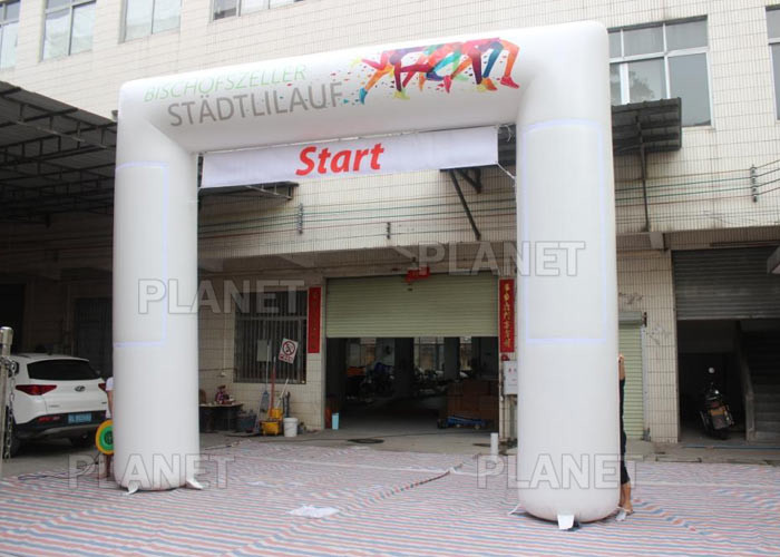 Cheap 4x3m Commercial Inflatable Race Arch For Celebration And Holiday / Start Finish Arch for sale