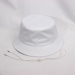 Cheap Unisex Pure cotton sun hat Outdoor Sun Hat Beach With Protection Fishing Bucket Hat 58CM for sale