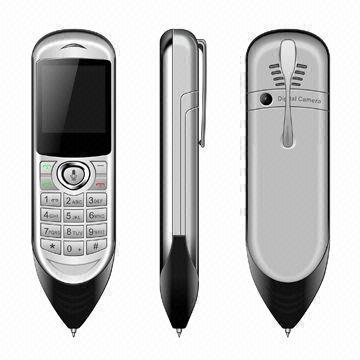 Cheap 1.44-inch Pen Phone, One Key Voice Record, One Key Video, with Bluetooth, Camera, FM, MP3, MP4  for sale